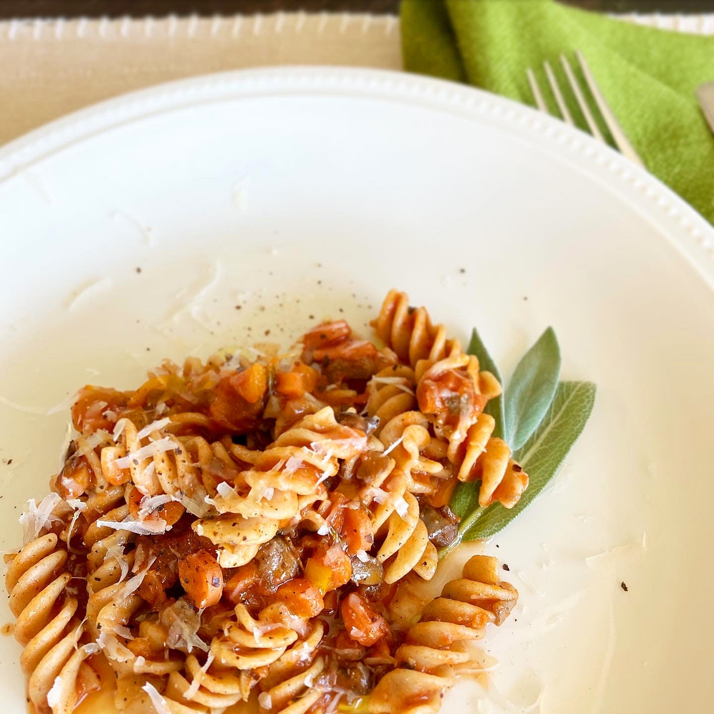 Heirloom Wheat Fusilli "Bouldergnese"