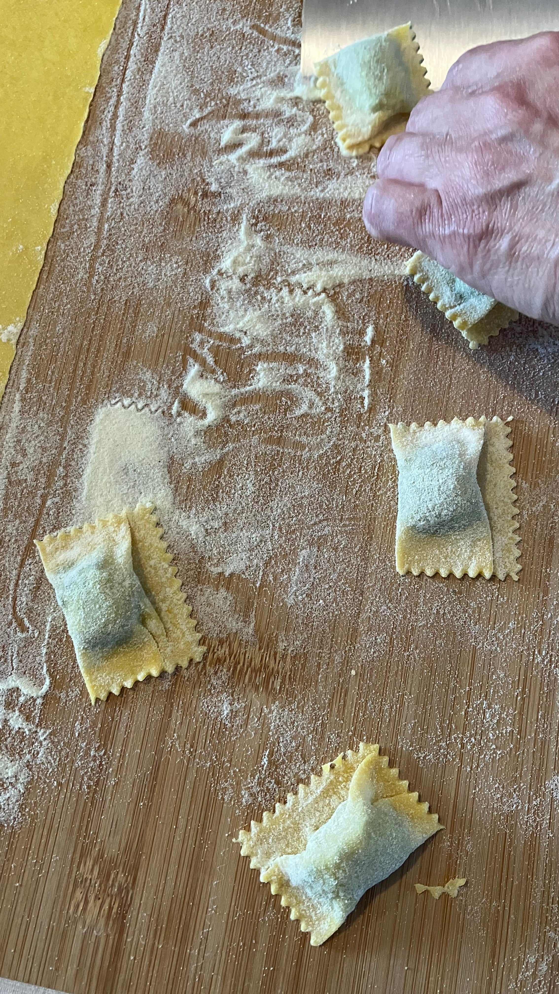 Pastas of Piemonte: Ravioli and Tagliolini. Saturday June 20th