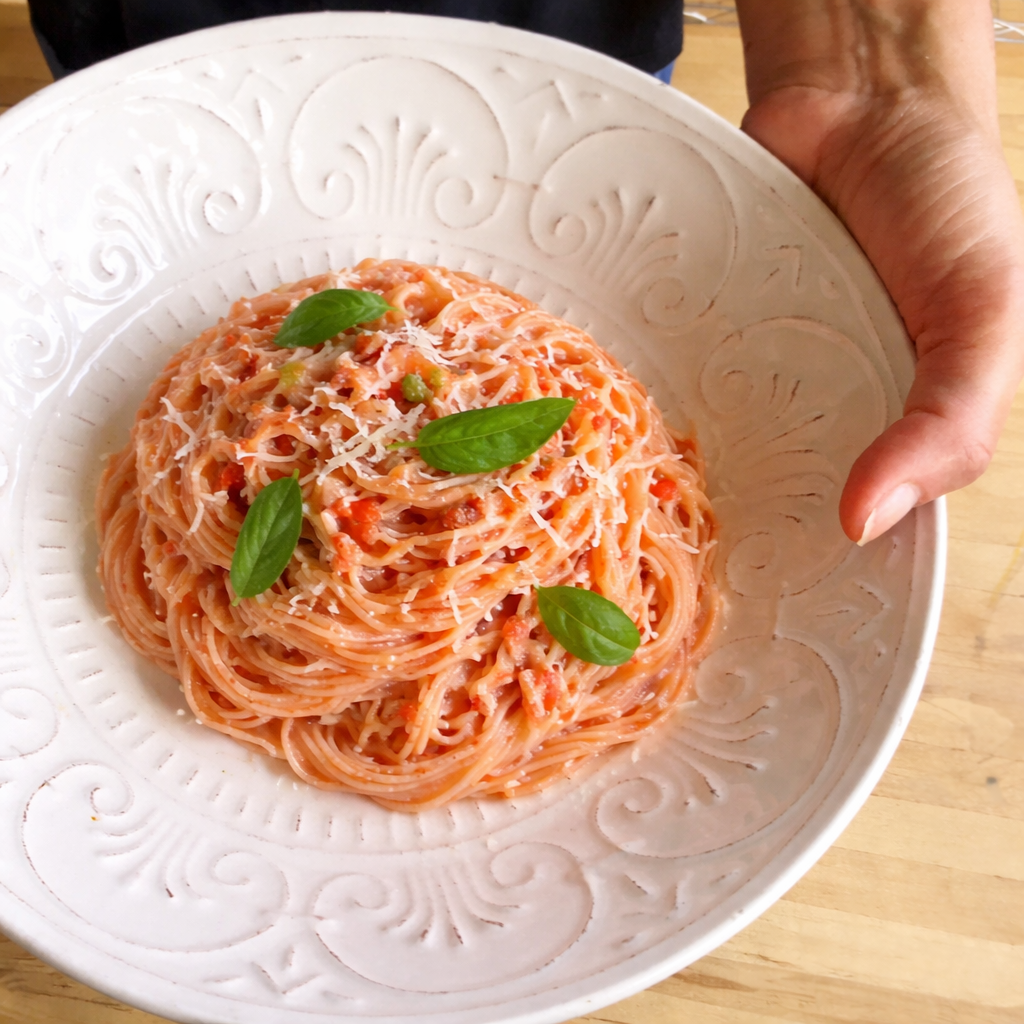 Fresh Capellini and Pink Pomodoro Sauce April 2nd-4th