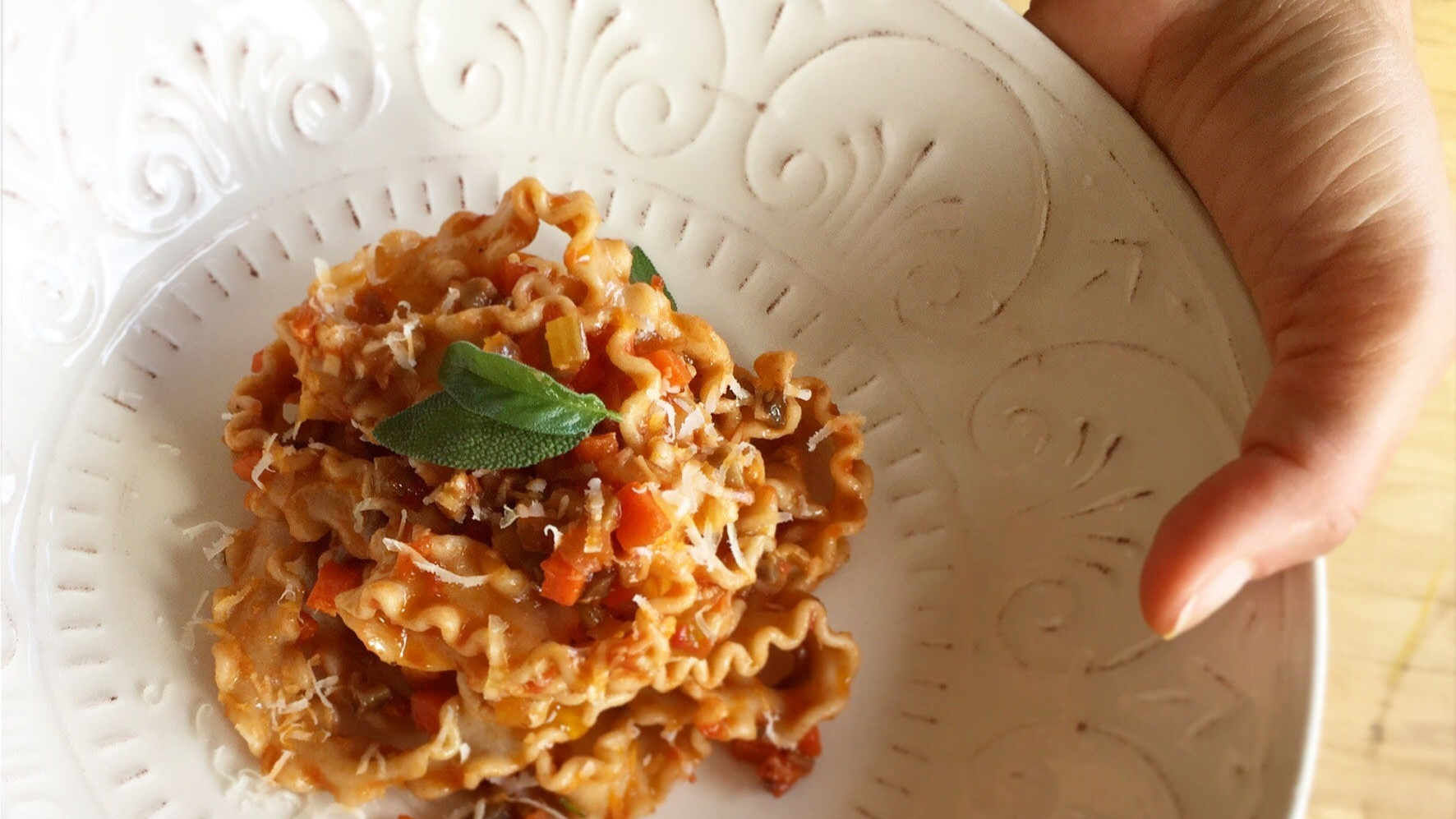 Fresh pastas and sauces in January