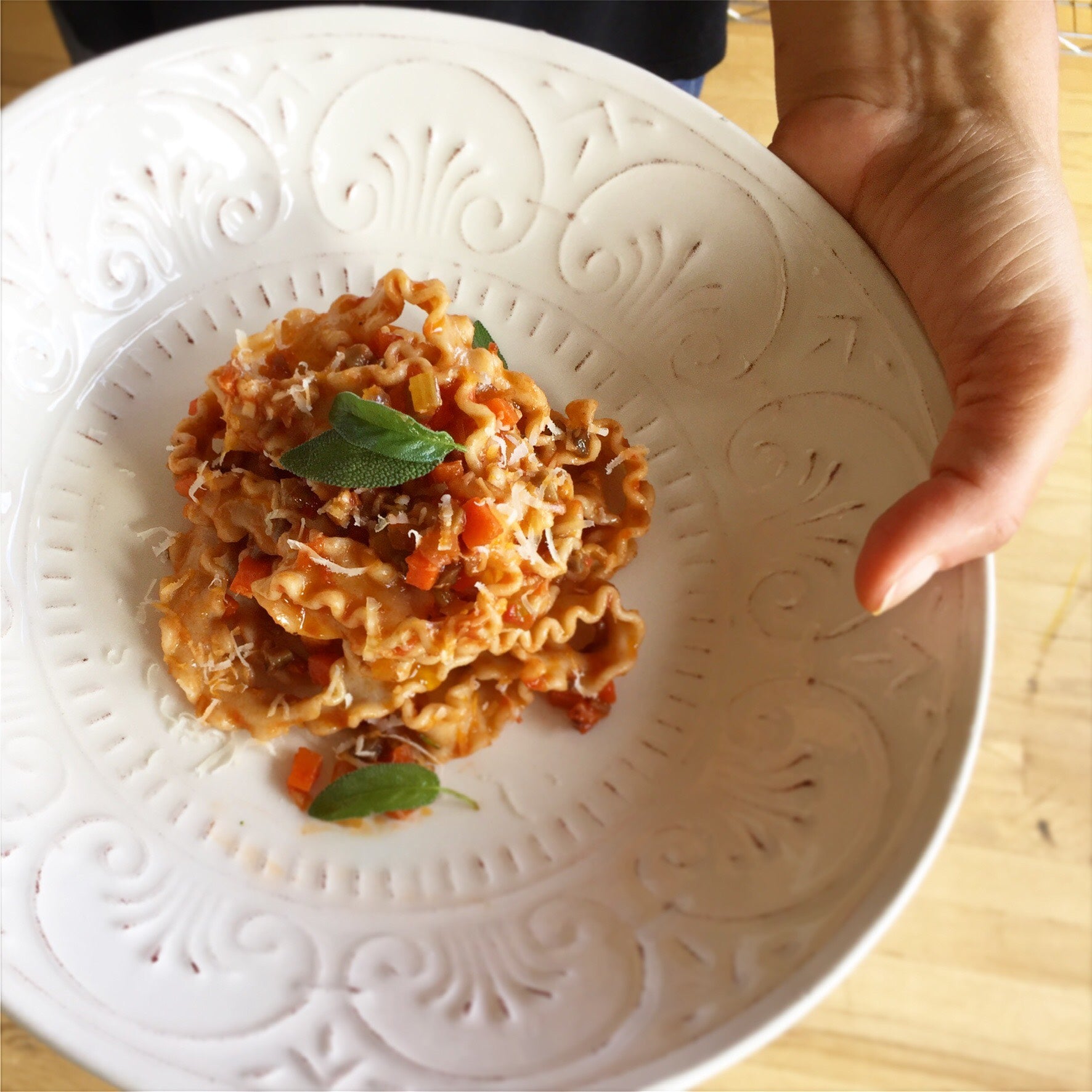 Fresh pastas and sauces in December