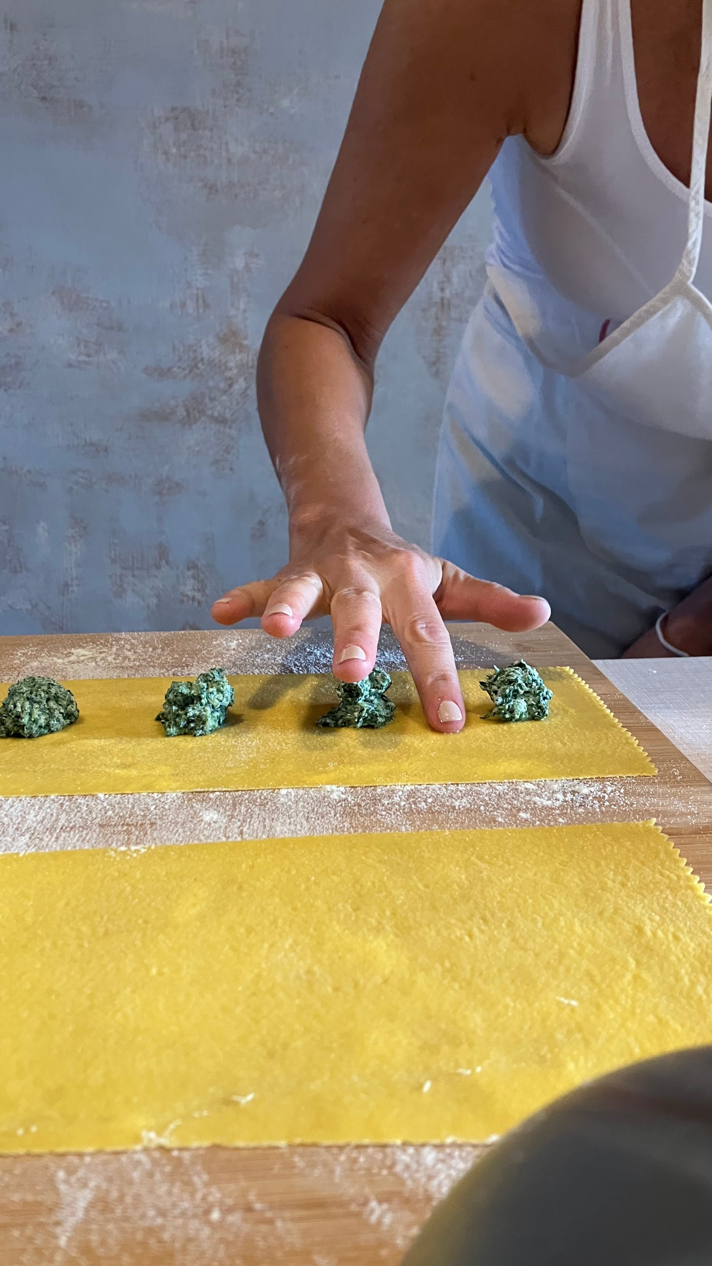 Pastas of Piemonte: Ravioli and Tagliolini. Saturday June 20th